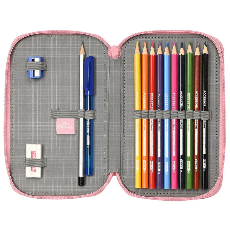 Disney Princesses Magical doble pencil case 28pcs product photo