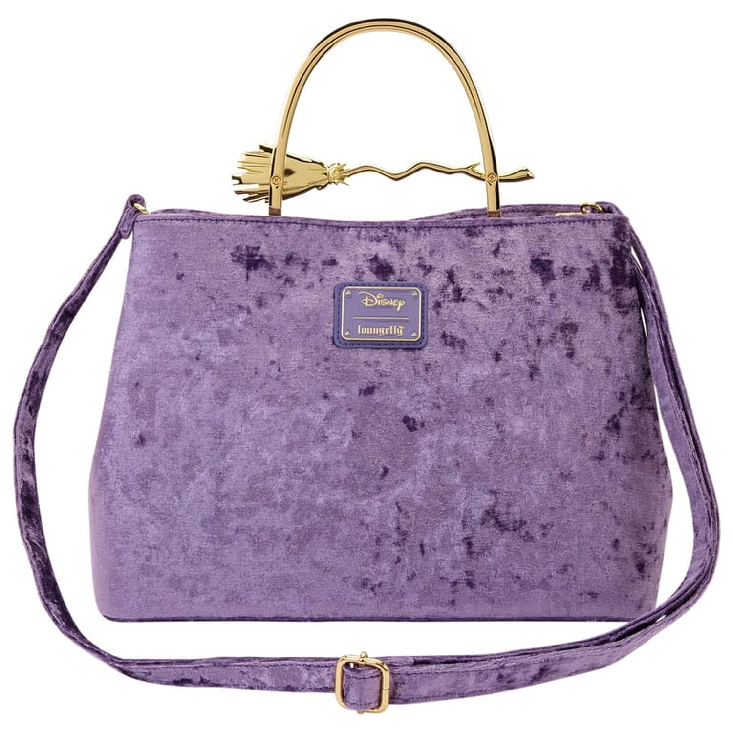 Disney by Loungefly Handbag Hocus Pocus Velvet Broom Handle product photo