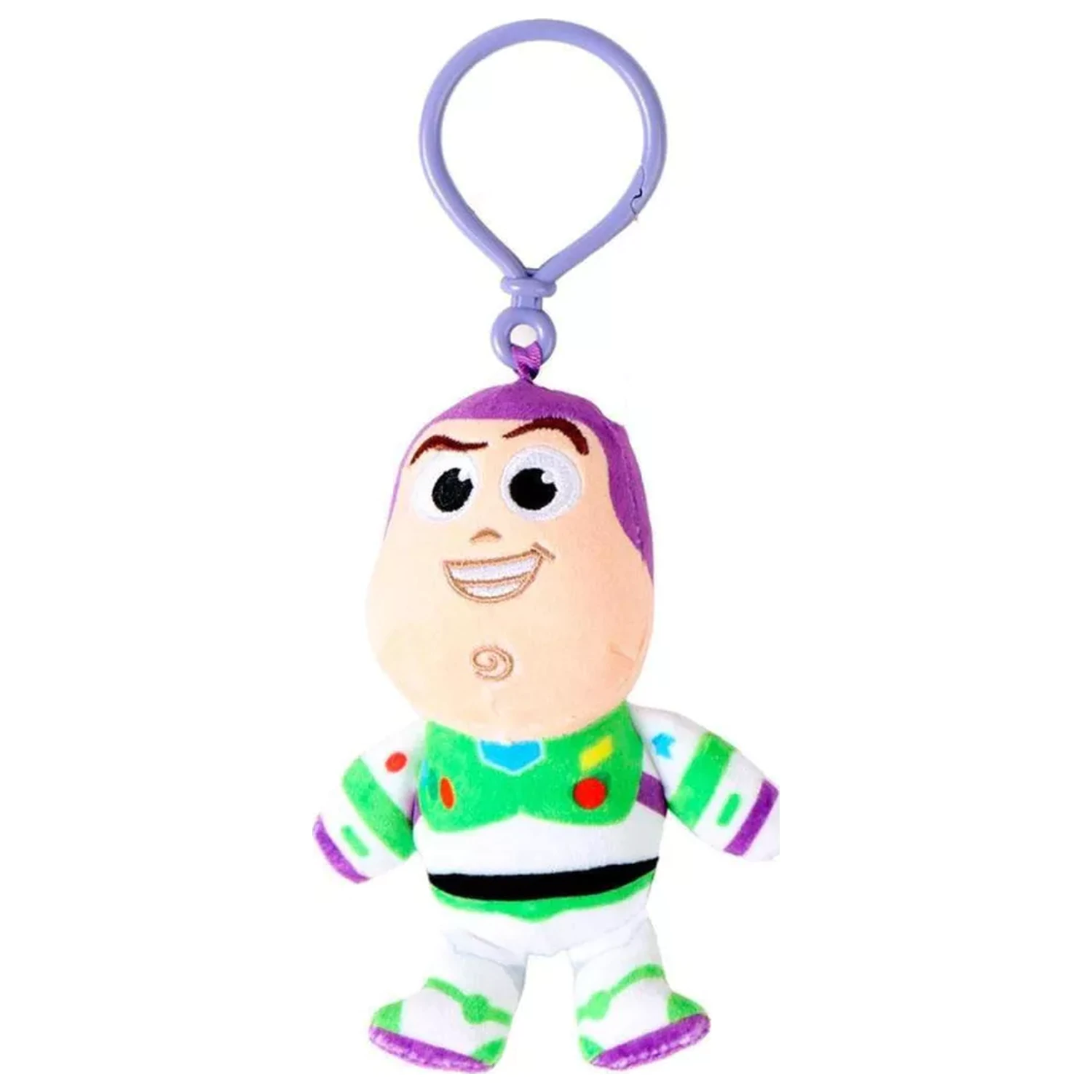Disney Toy Story Buzz Lightyear 3D plush figure with hanger, bag charm 13 cm product photo