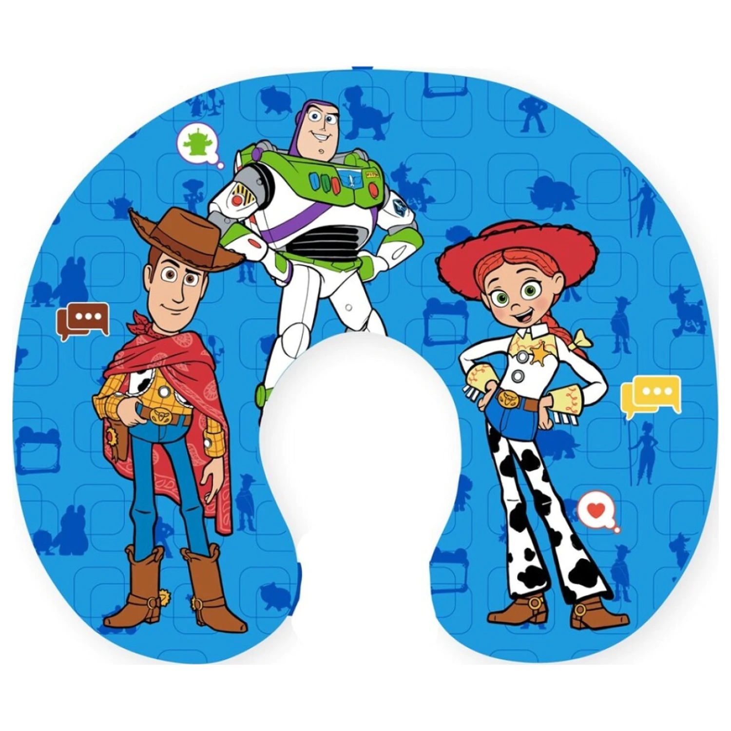 Disney Toy Story Cowboys travel pillow, neck pillow product photo