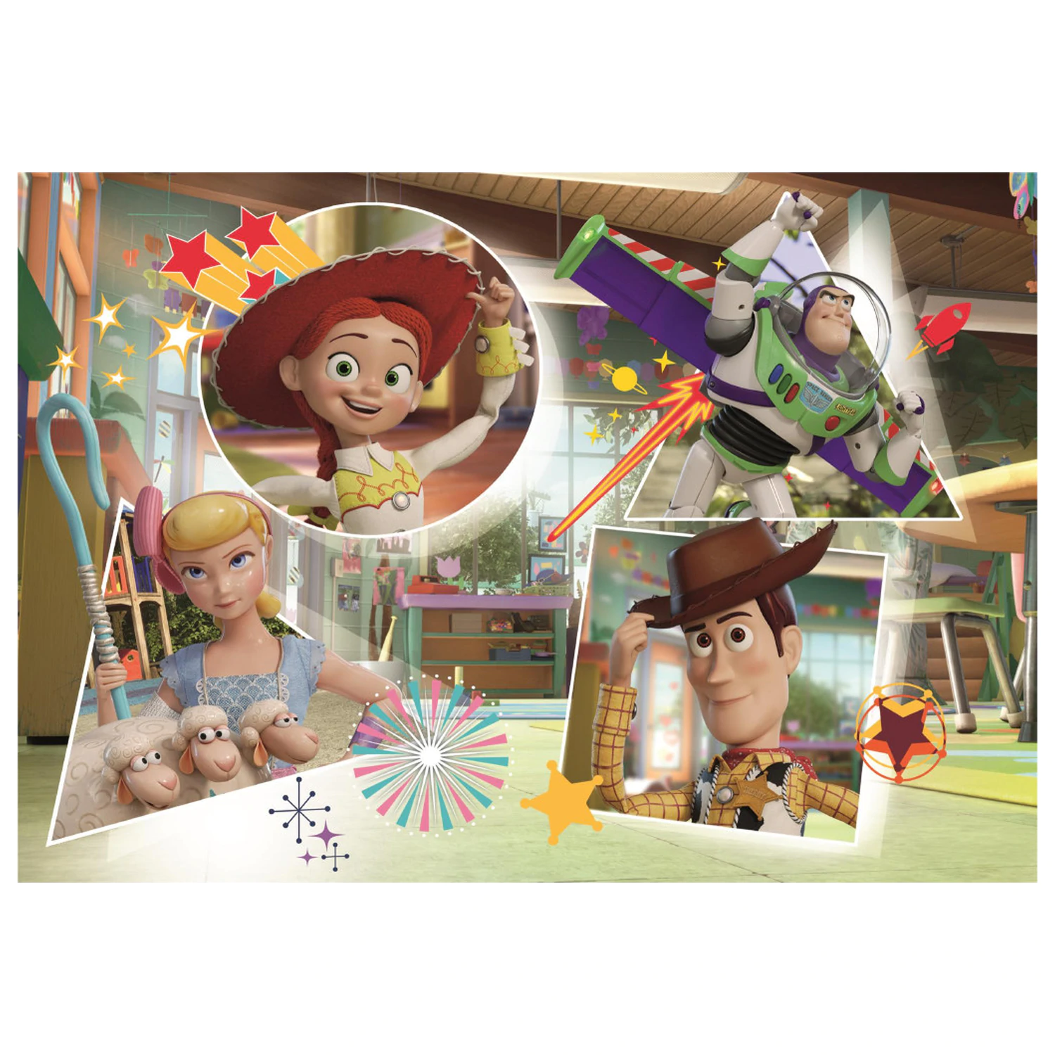 Disney Toy Story Crew 104-piece puzzle product photo