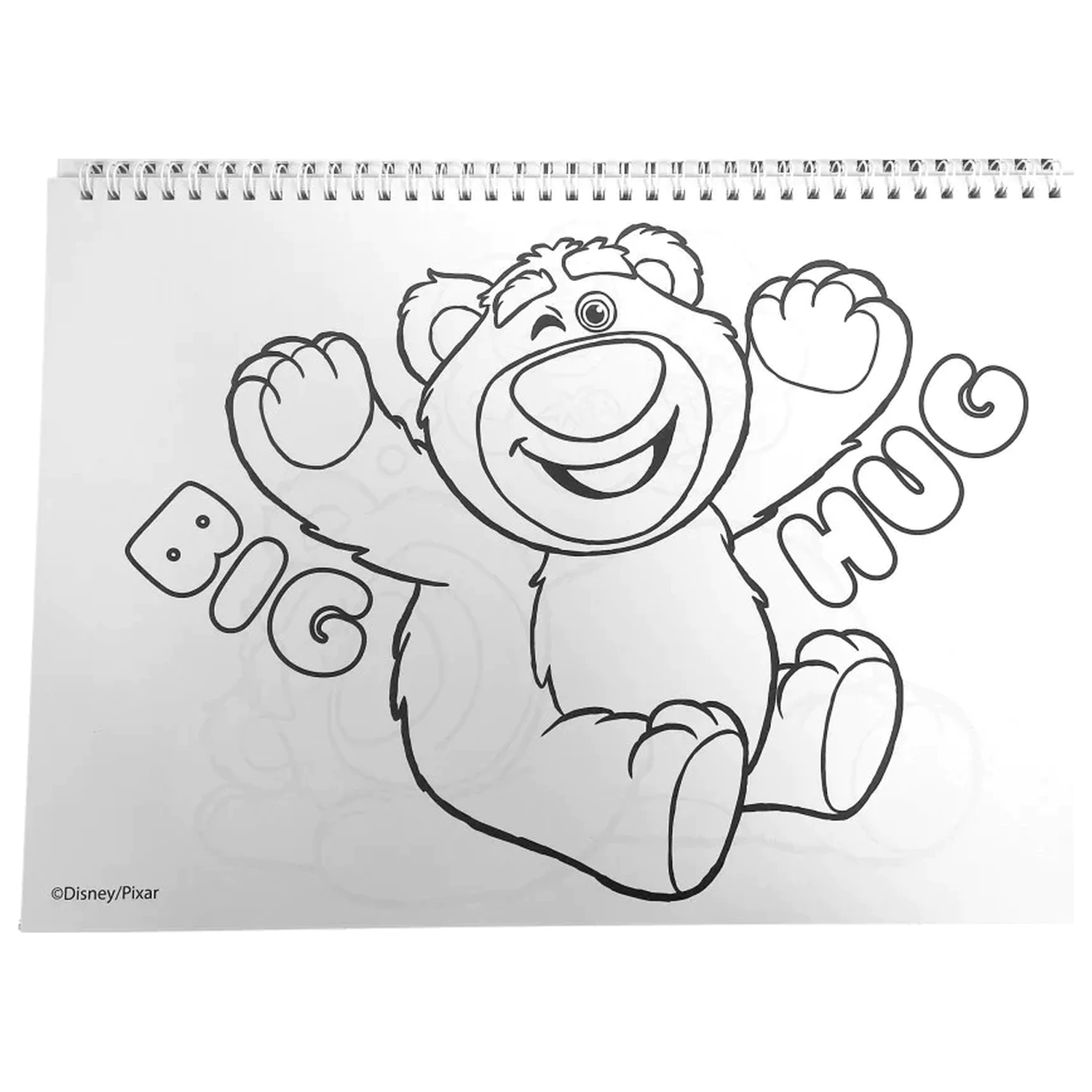 Disney Toy Story Lotso A4 Spiral Sketchbook 40 Sheets with Stickers product photo