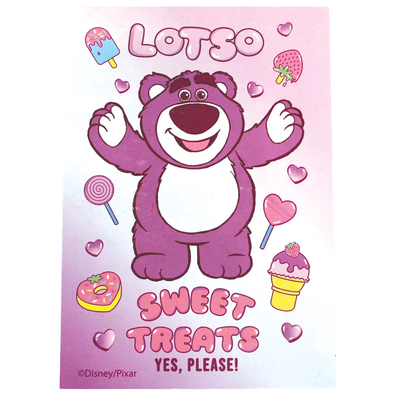 Disney Toy Story Lots-o'-Huggin' Bear Jam Stationery Set 5 Pieces product photo