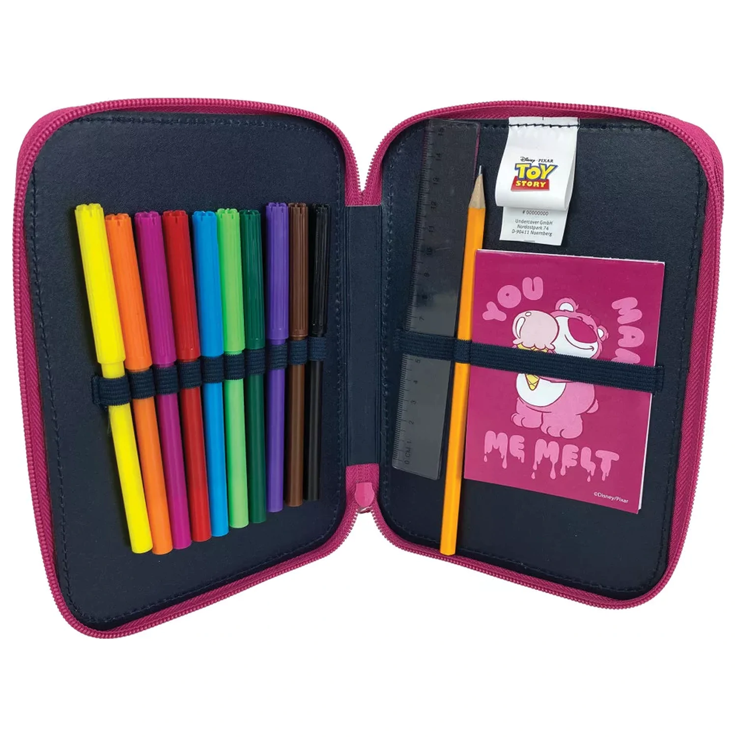 Disney Toy Story Lotso Jam Filled Two-Storey Pencil Case product photo