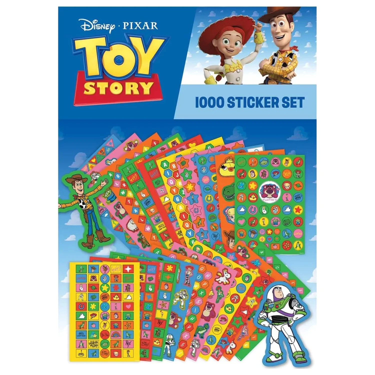 Disney Toy Story Playtime Sticker Album 1000 pcs product photo