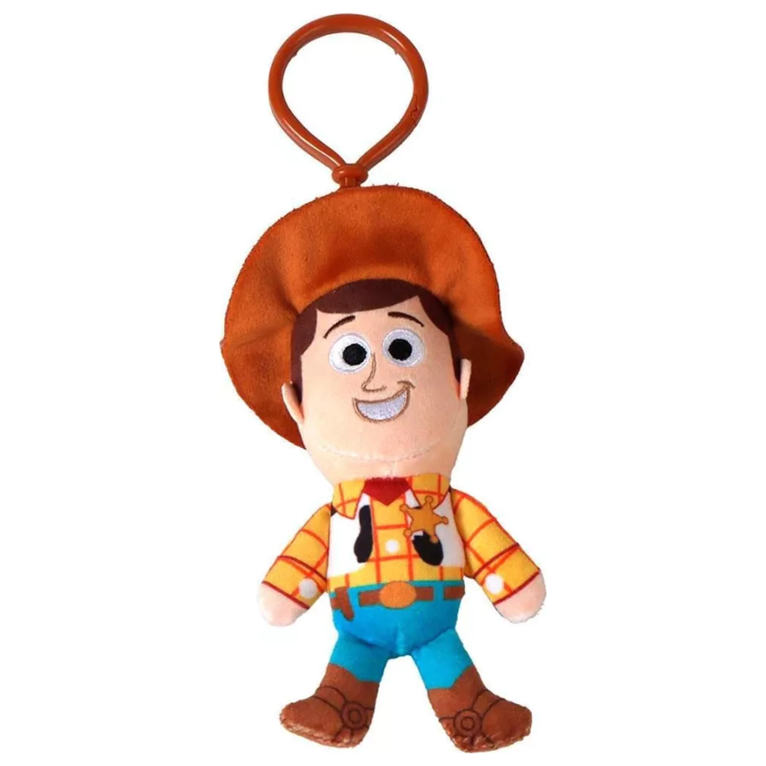Disney Toy Story Woody 3D Plush Figure with Clip, Bag Charm 13 cm product photo