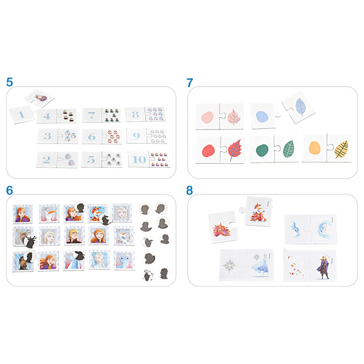 Disney Frozen 10 in 1 game product photo