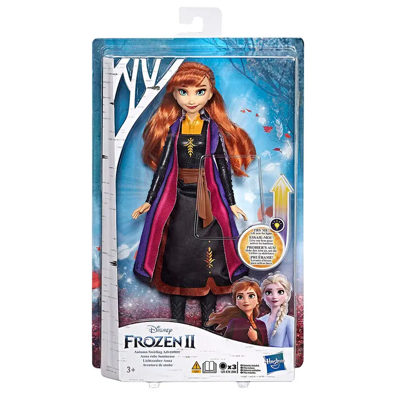 Disney Frozen 2 Anna Autumn Swirling Adventure doll product photo