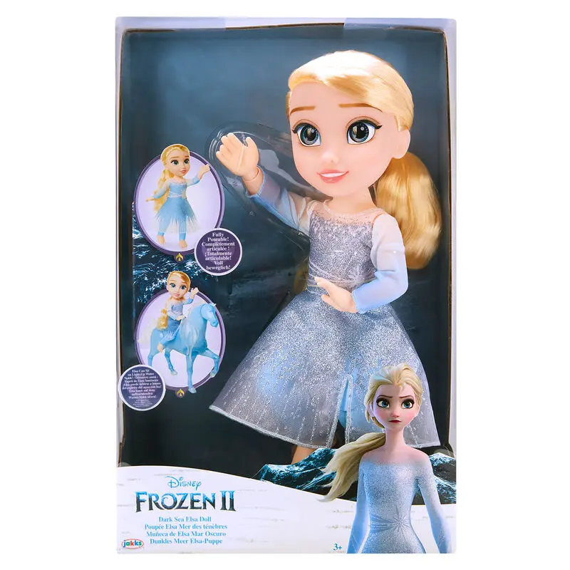 Disney Frozen 2 Dark Sea Elsa Doll 38cm product photo