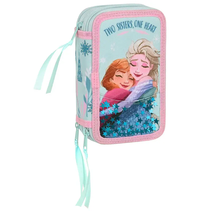 Disney Frozen 2 One Heart triple pencil case 36pcs product photo