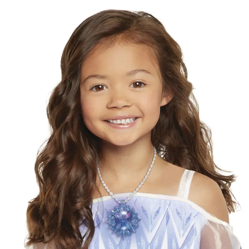 Disney Frozen 2 Elsa snowflake spirit necklace product photo