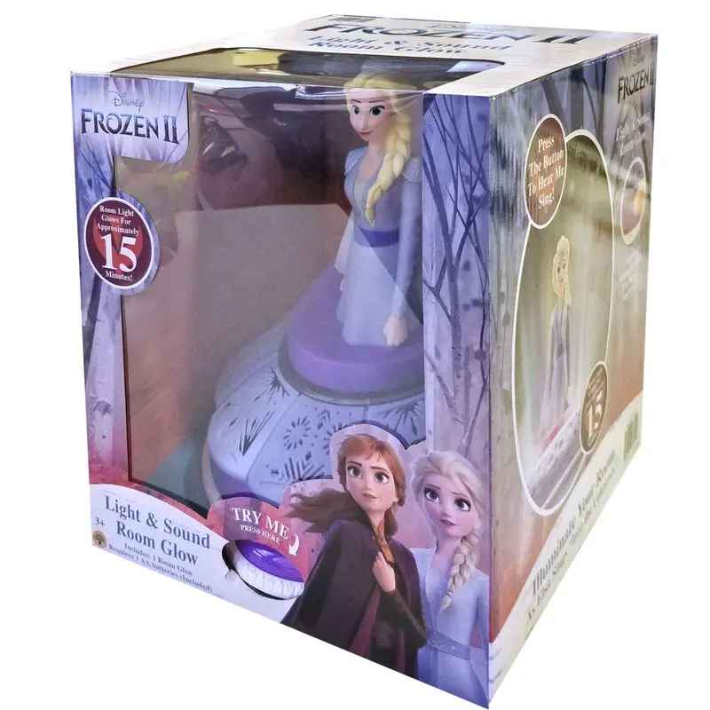 Disney Frozen 2 Elsa Lamp with music figure product photo