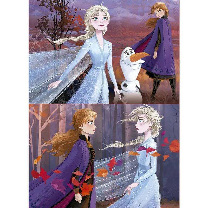 Disney Frozen 2 wooden puzzle 2x25pcs product photo