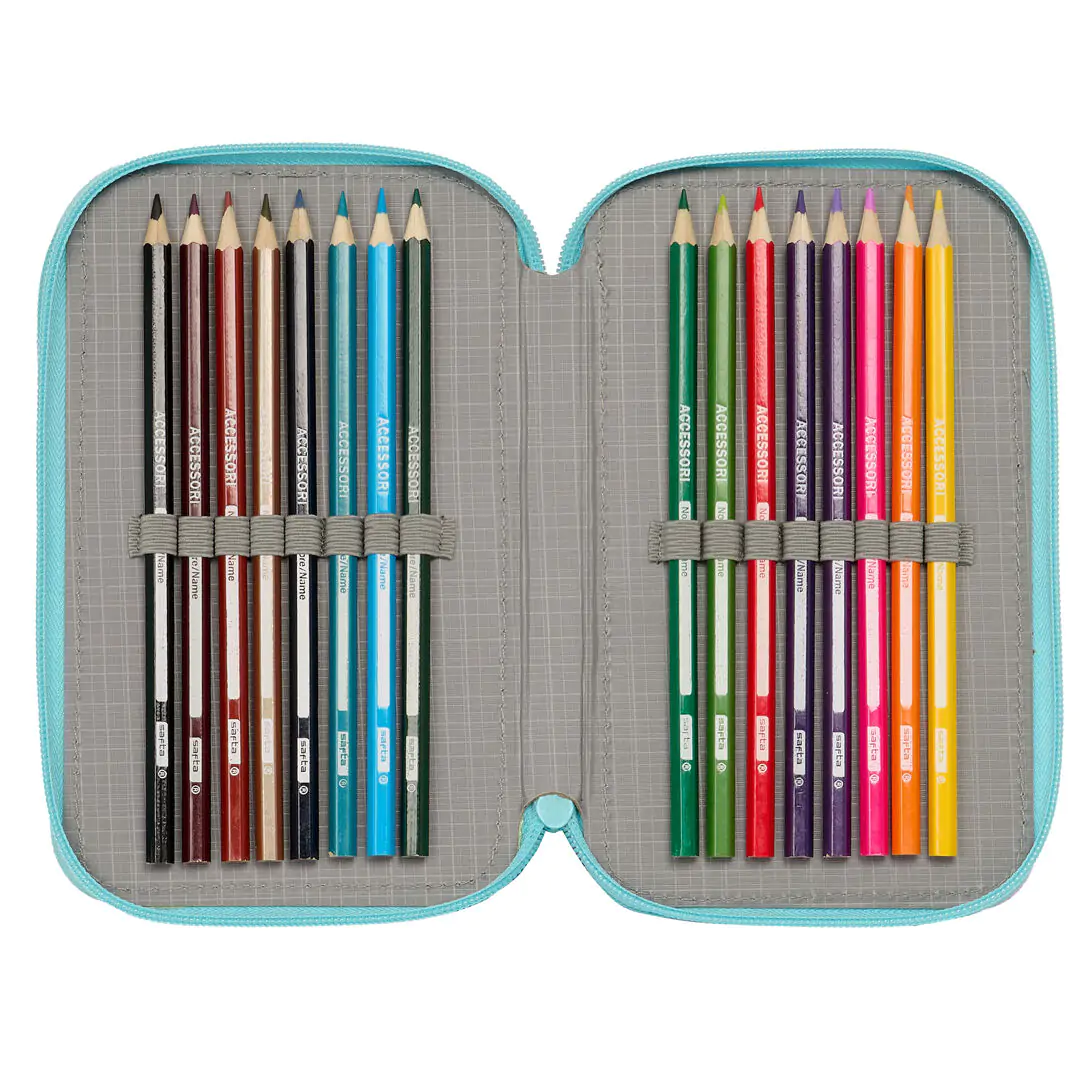 Disney Frozen 2 Hello Spring triple pencil case 36pcs product photo