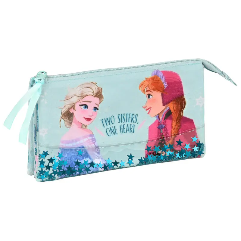 Disney Frozen 2 One Heart triple pencil case product photo