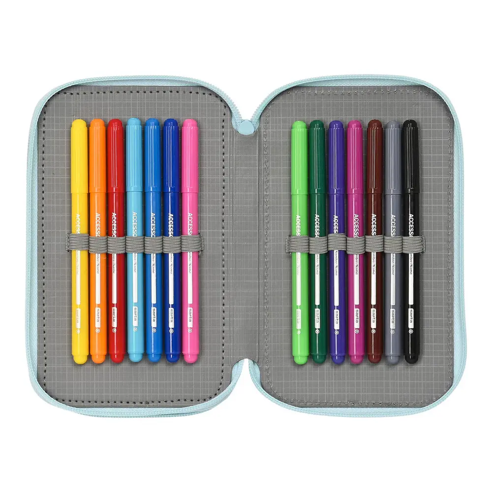 Disney Frozen 2 One Heart triple pencil case 36pcs product photo