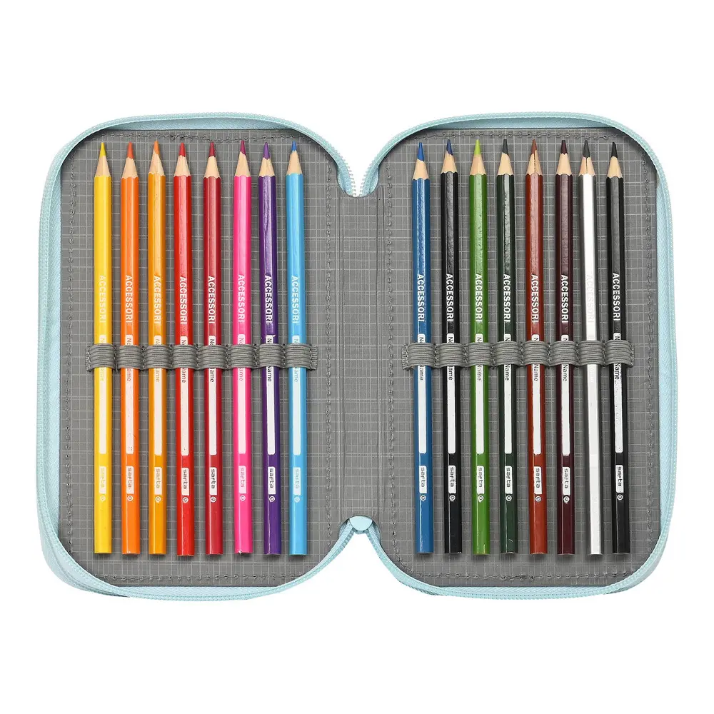 Disney Frozen 2 One Heart triple pencil case 36pcs product photo