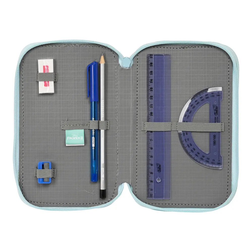 Disney Frozen 2 One Heart triple pencil case 36pcs product photo