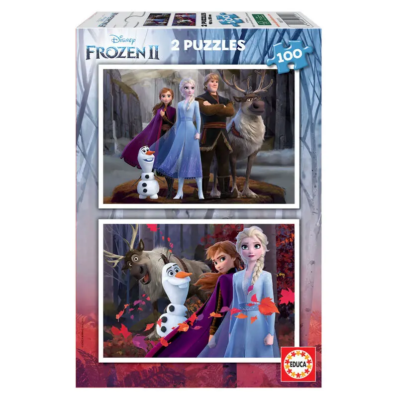 Disney Frozen 2 puzzle 2x100pcs product photo