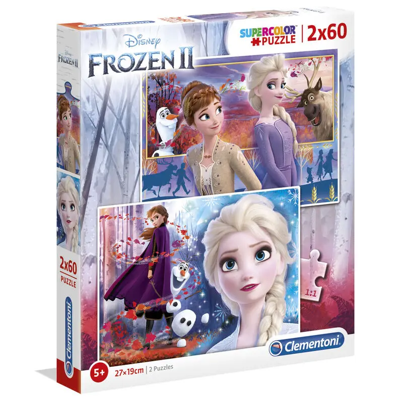 Disney Frozen 2 puzzle 2x60pcs termékfotó