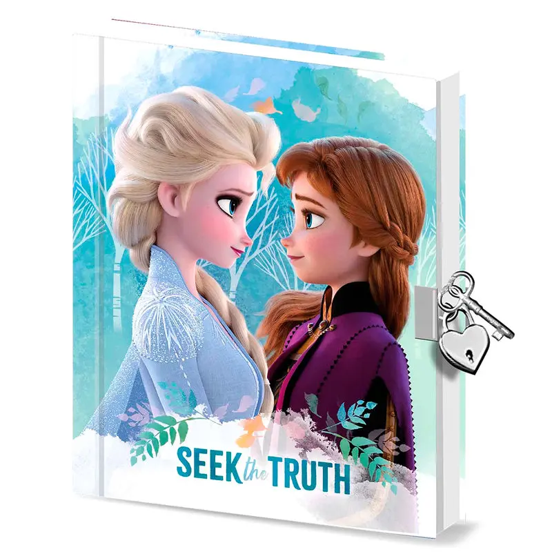 Disney Frozen 2 Seek diary with key product photo