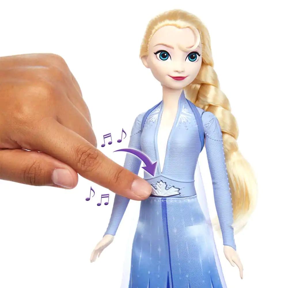 Disney Frozen 2 Doll with Sound Singing Adventure Elsa *German Version* product photo