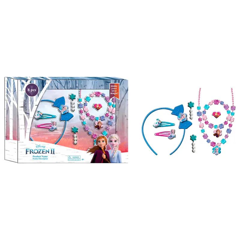 Disney Frozen 2 hair accesories set 8pcs product photo