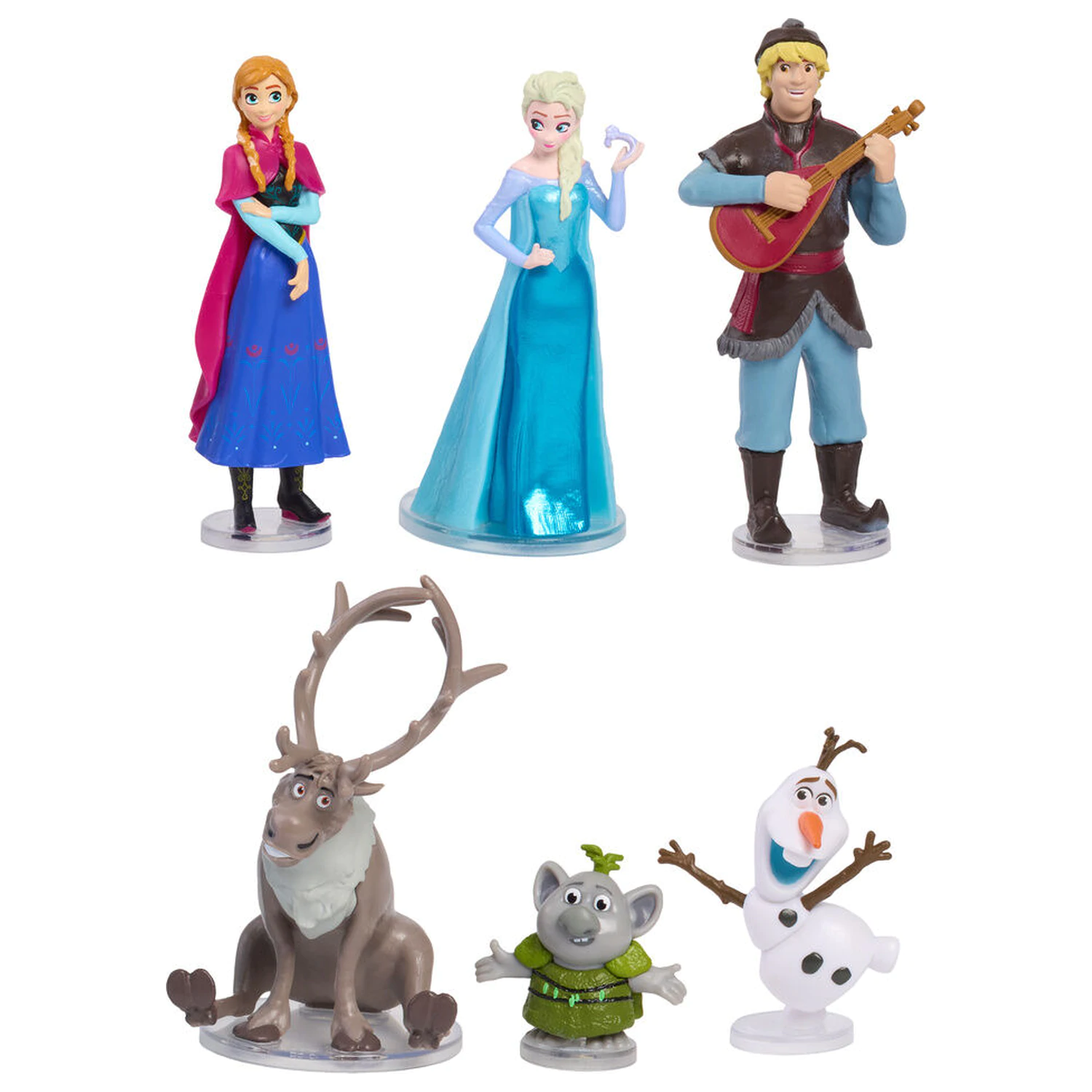 Disney Frozen set of 6 Figures product photo