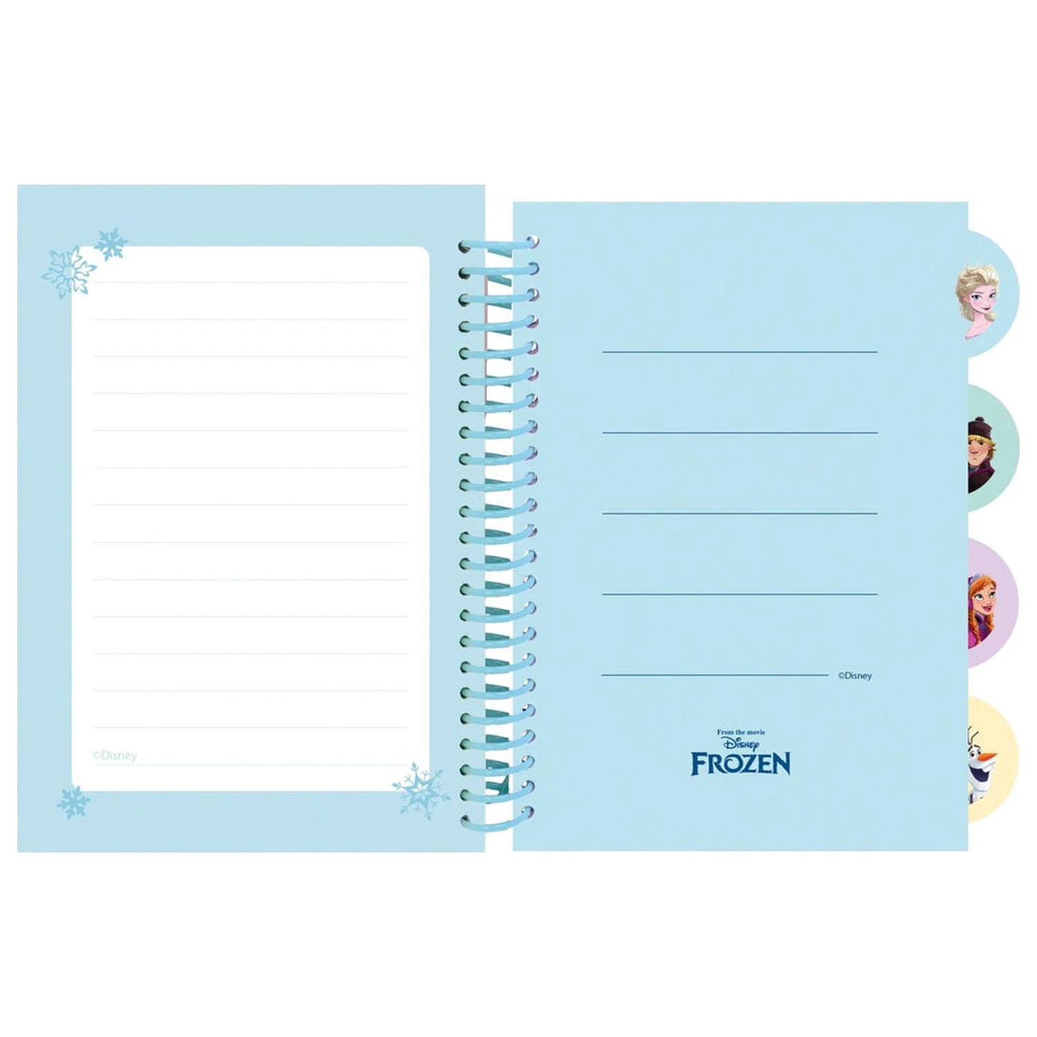 Disney Frozen A5 notebook product photo