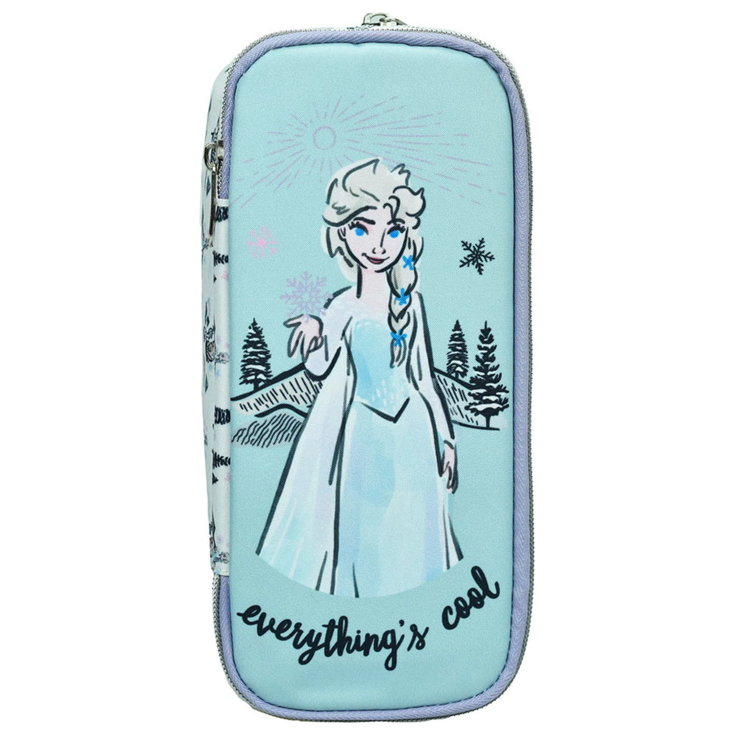 Disney Frozen Adventure 2-Compartment Pencil Case 26 cm product photo