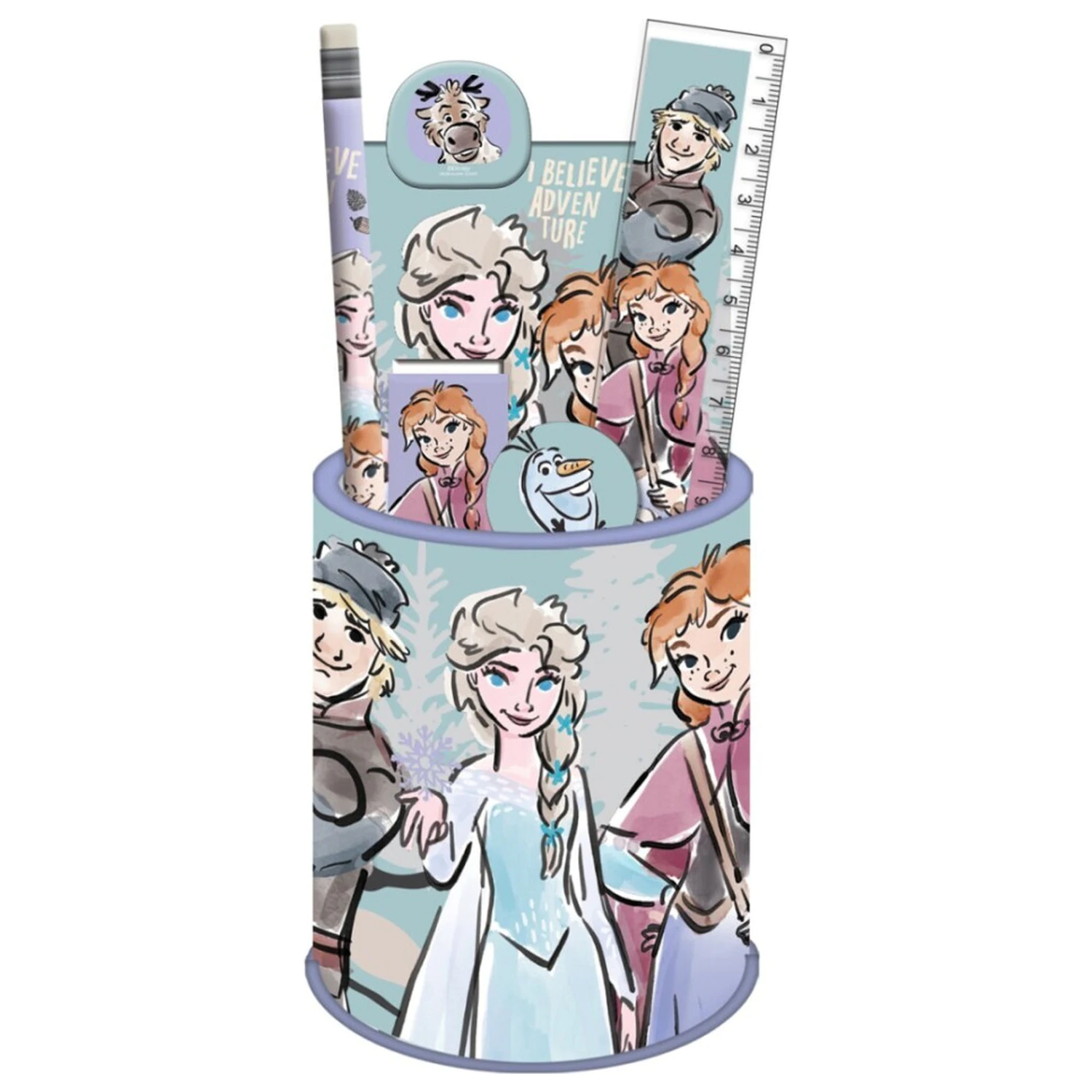 Disney Frozen Adventure Stationery Set 7 pieces product photo