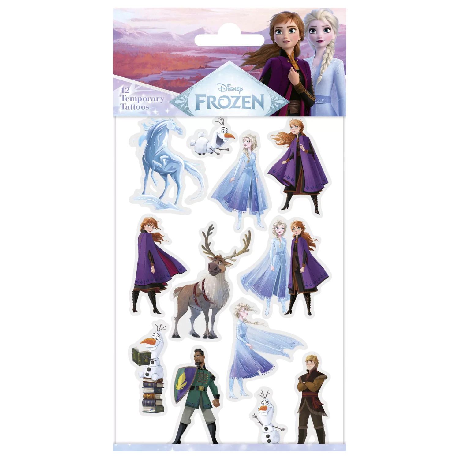 Disney Frozen Adventure Tattoo 12-piece product photo