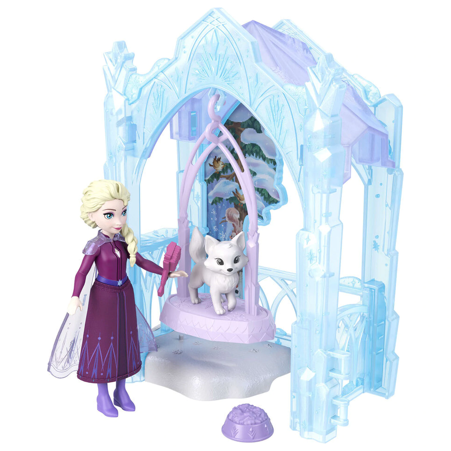 Disney Frozen Animal Ice Cream Hide and Seek Ela doll product photo