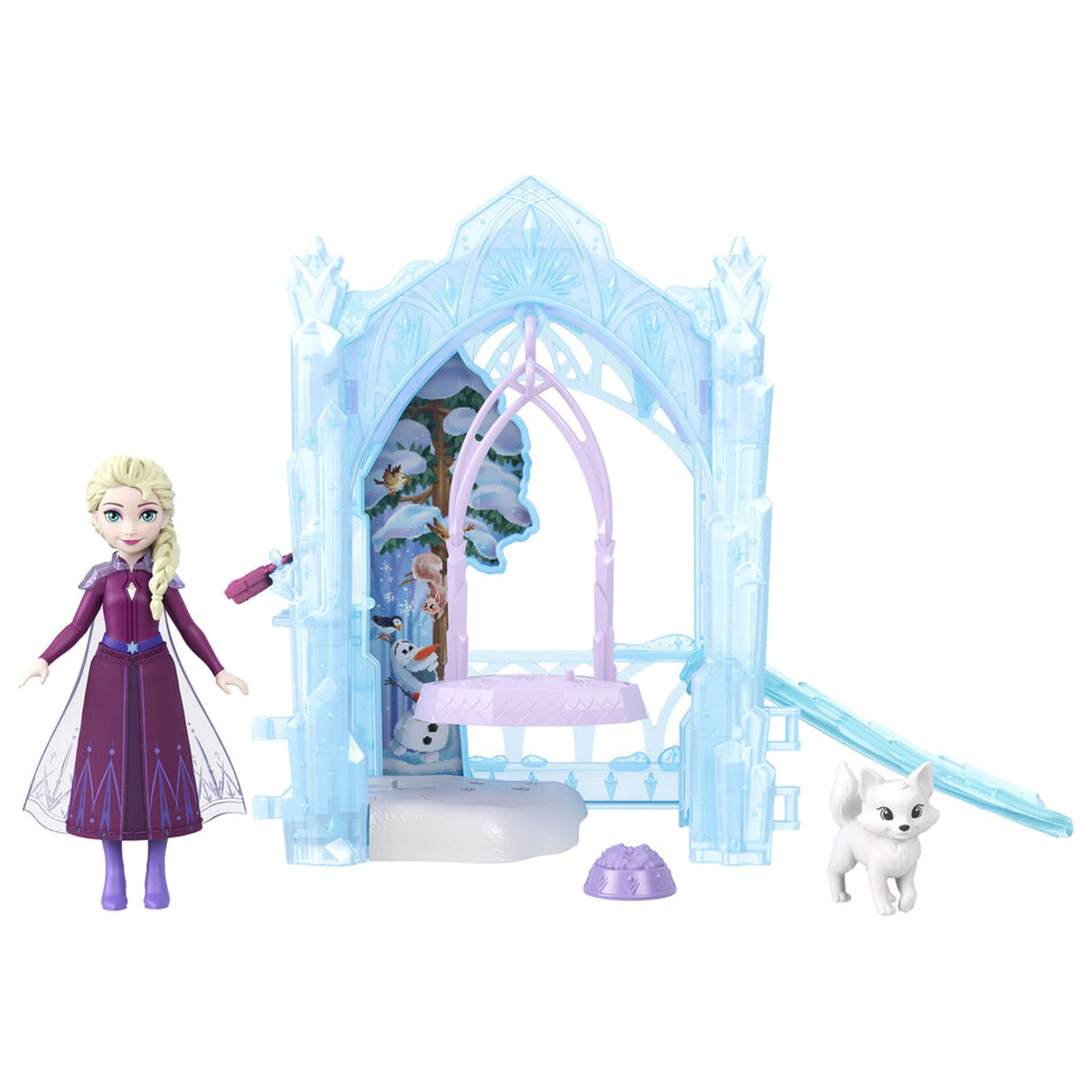 Disney Frozen Animal Ice Cream Hide and Seek Ela doll product photo