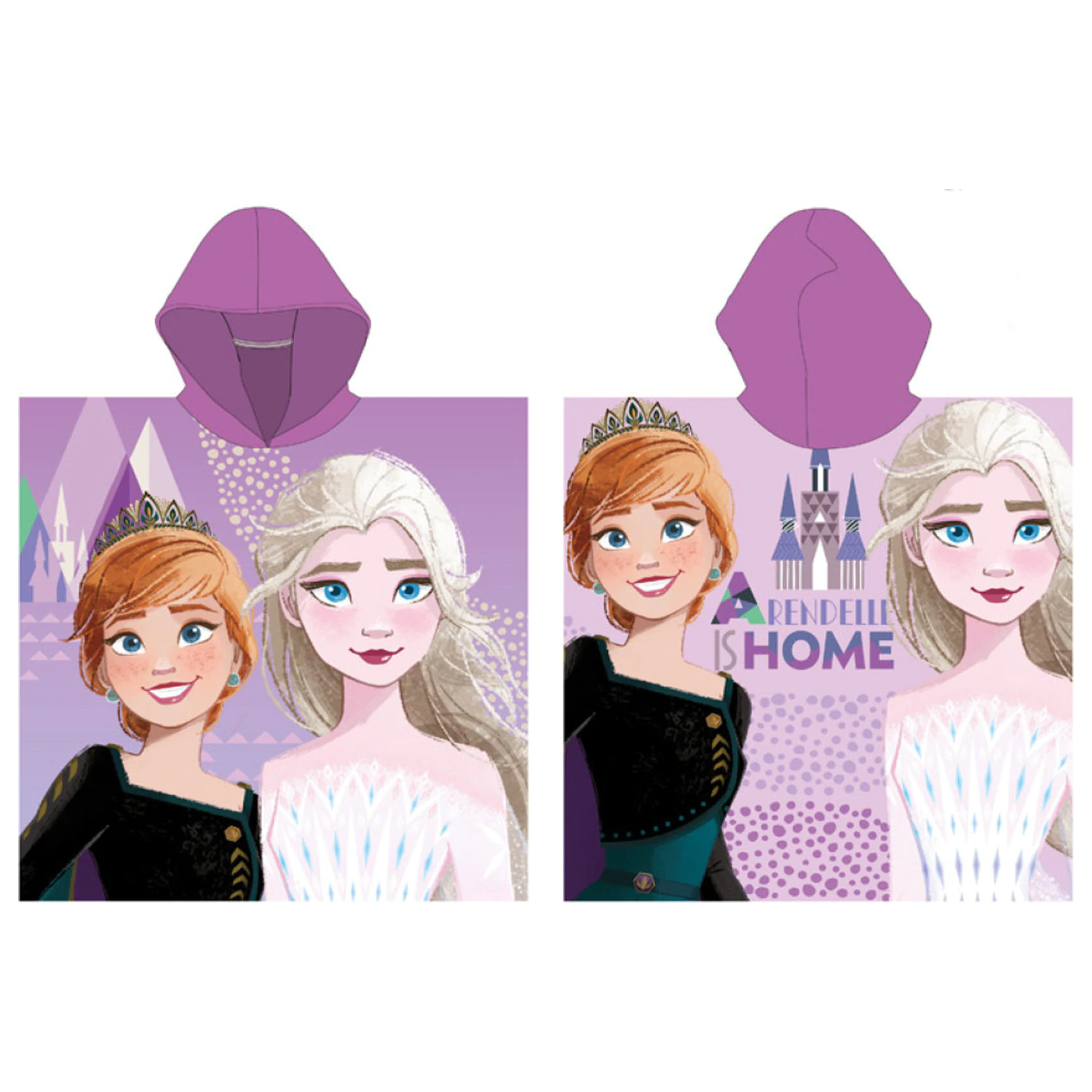 Disney Frozen Arendelle Beach Towel Poncho product photo