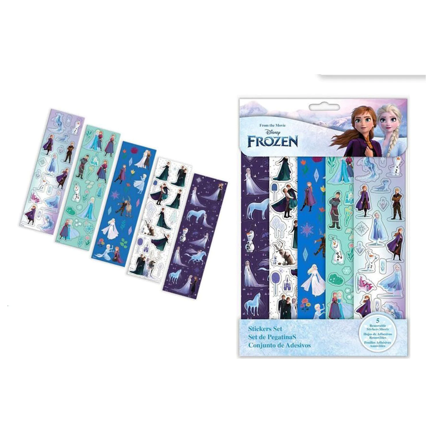 Disney Frozen Believe Sticker Set 5 Sheets product photo