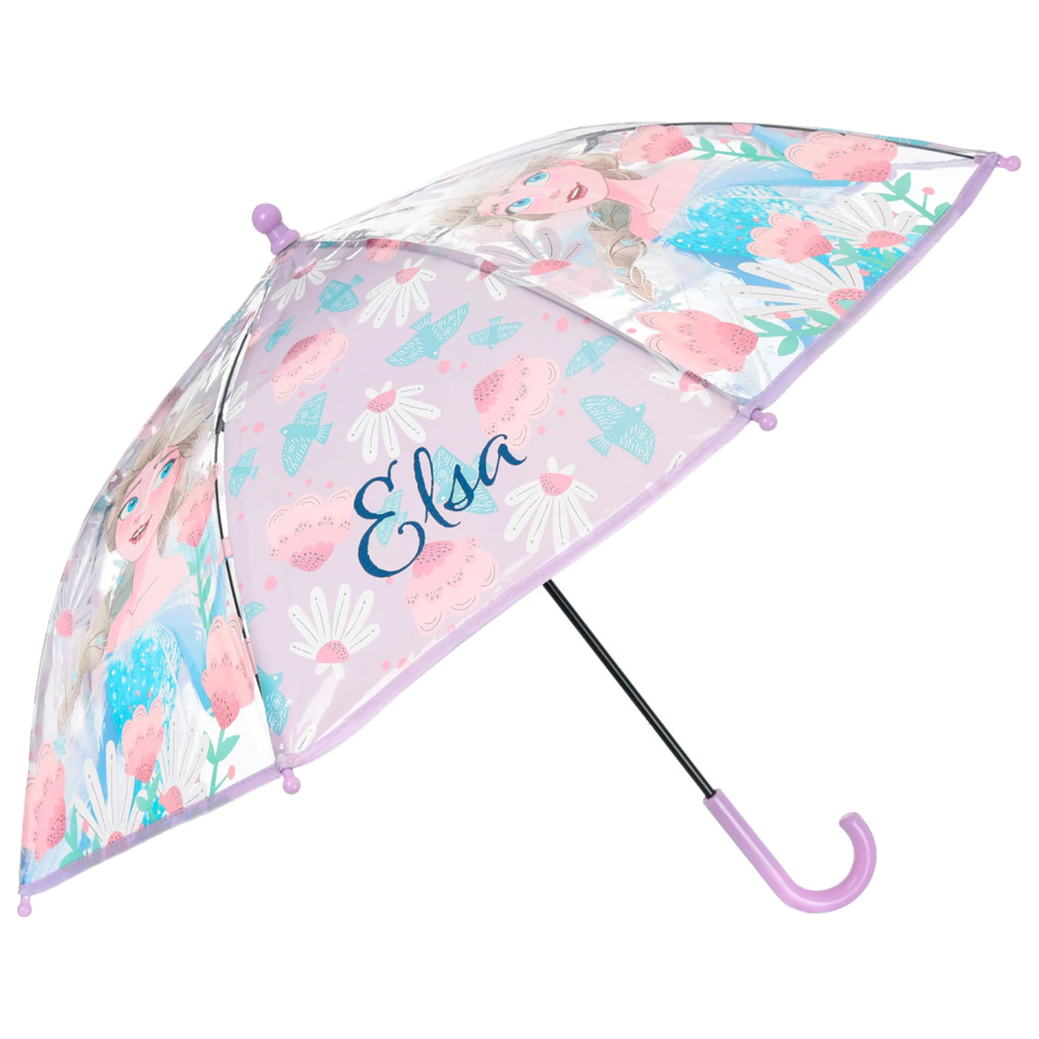 Disney Frozen Birds Kids Transparent Umbrella product photo