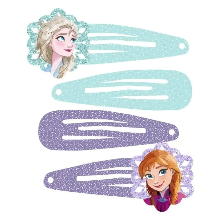 Disney Frozen blister pack 4 hairpins product photo