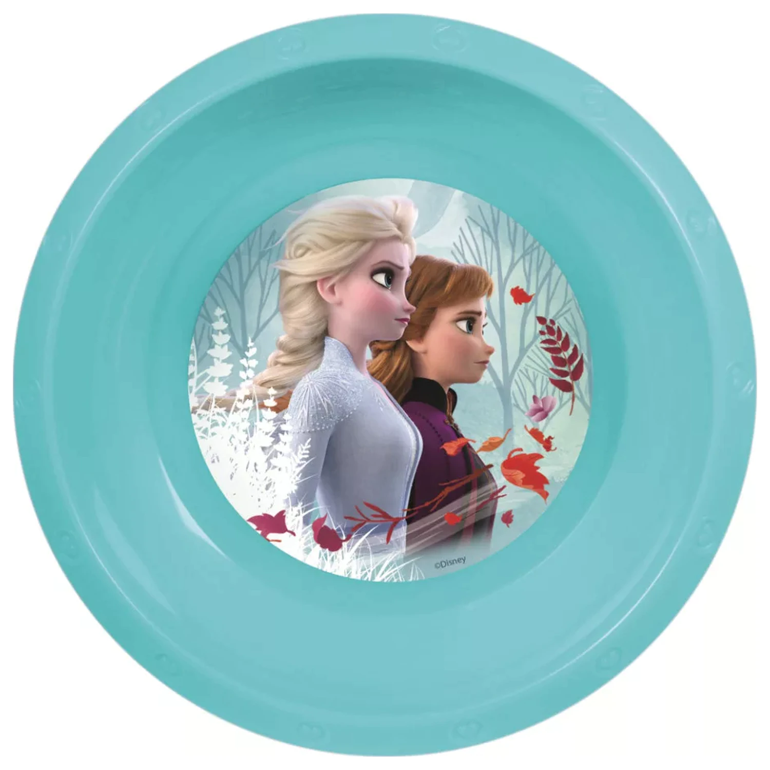 Disney Frozen Blue Forest plastic deep plate product photo