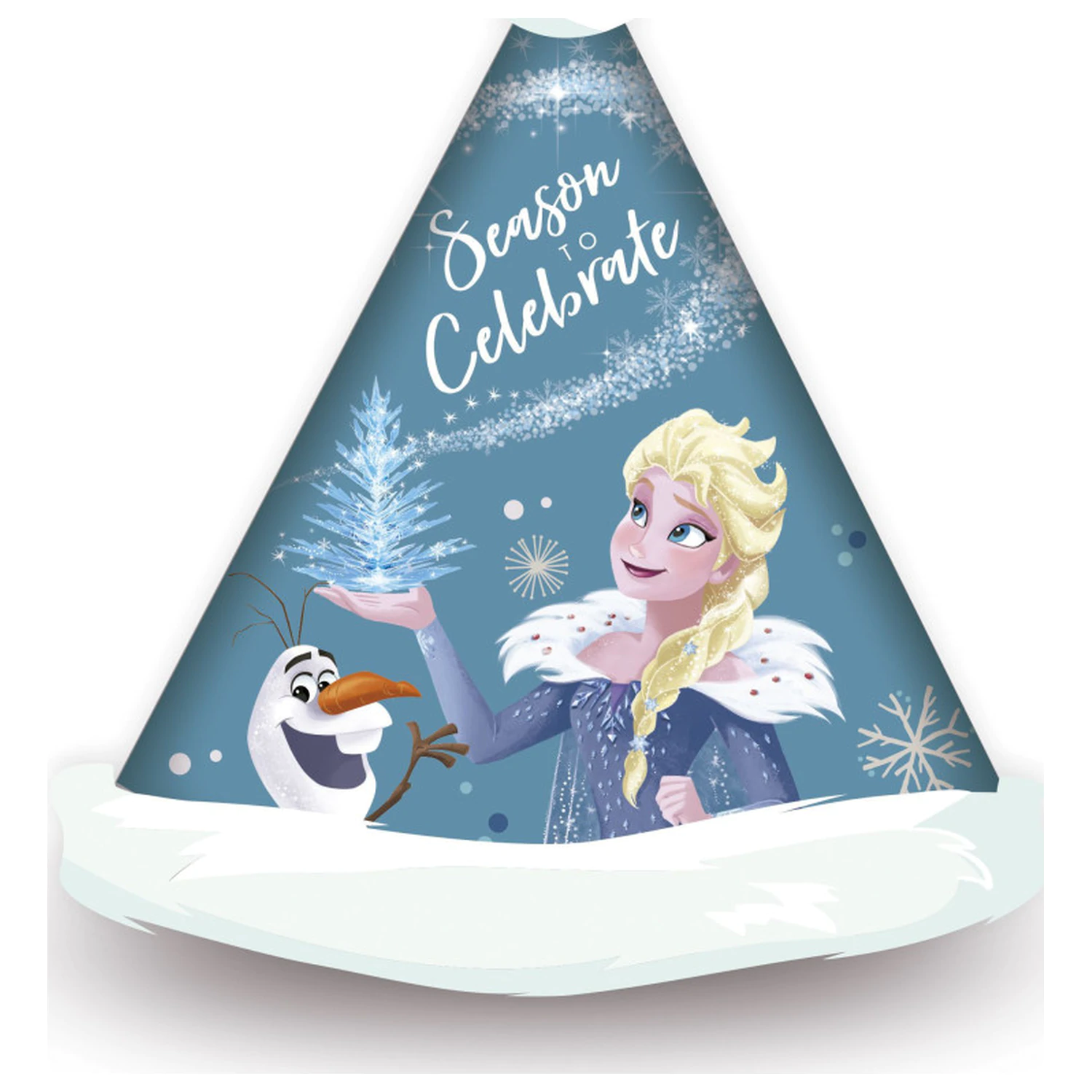 Disney Frozen Celebrate Santa Hat 37 cm product photo