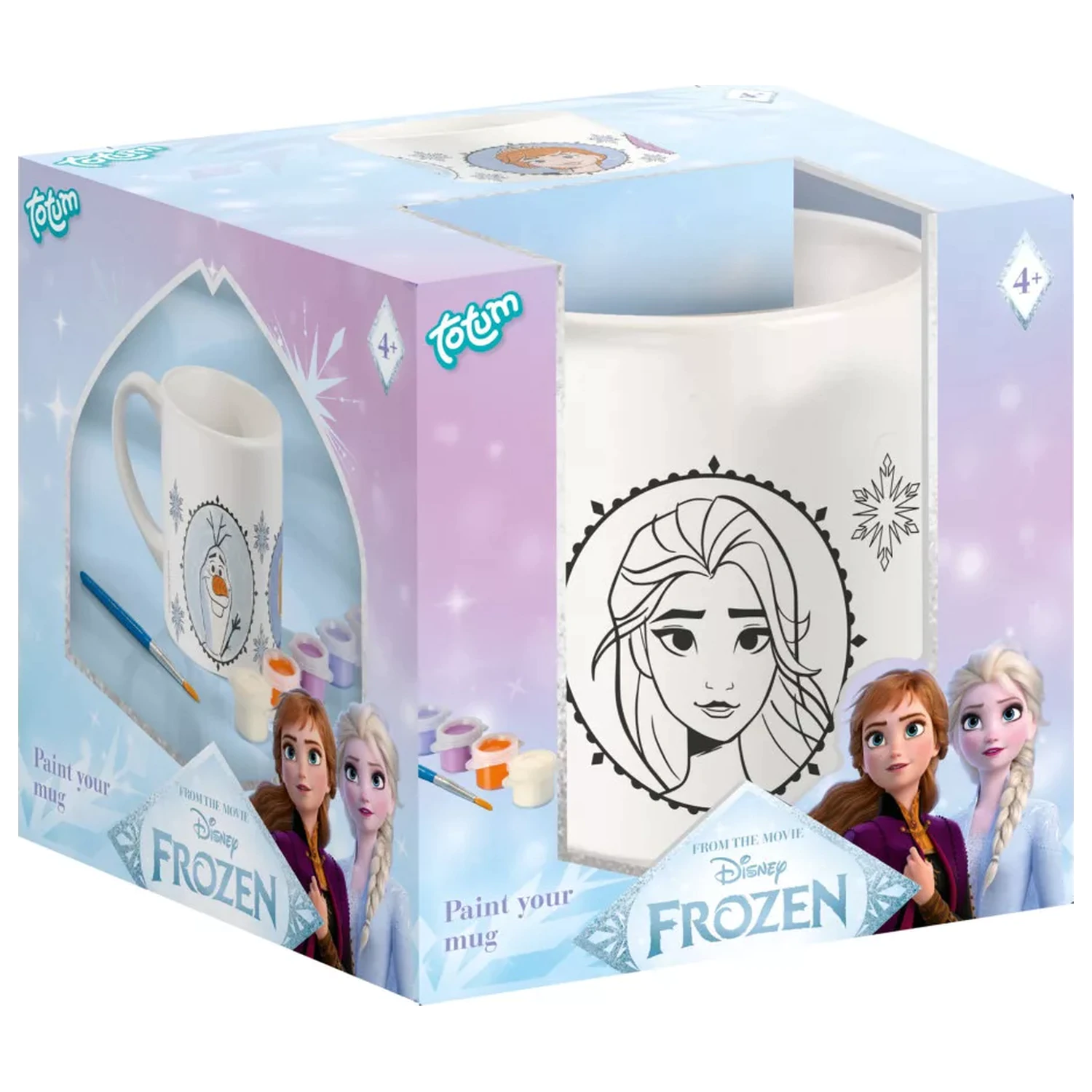 Disney Frozen Destiny paintable porcelain mug 235 ml product photo