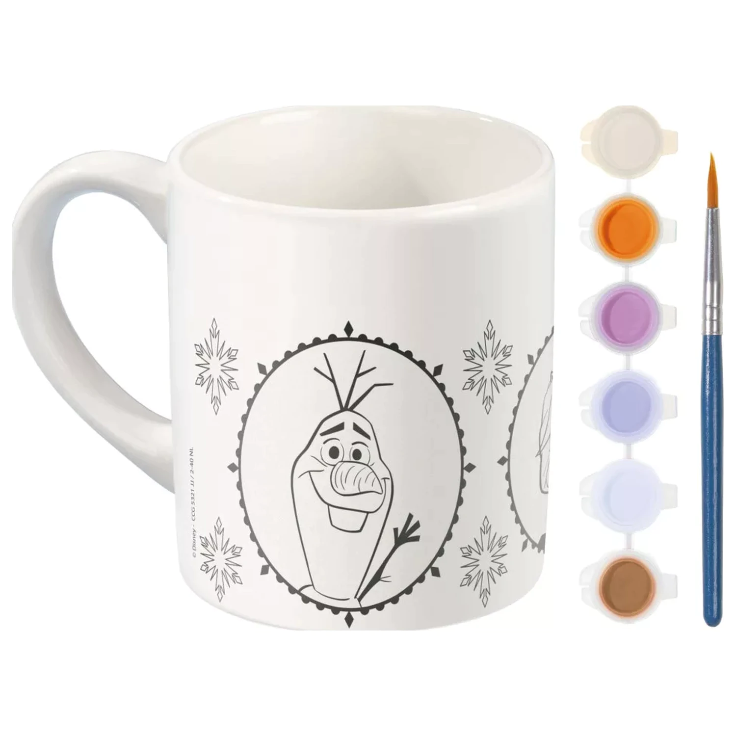 Disney Frozen Destiny paintable porcelain mug 235 ml product photo