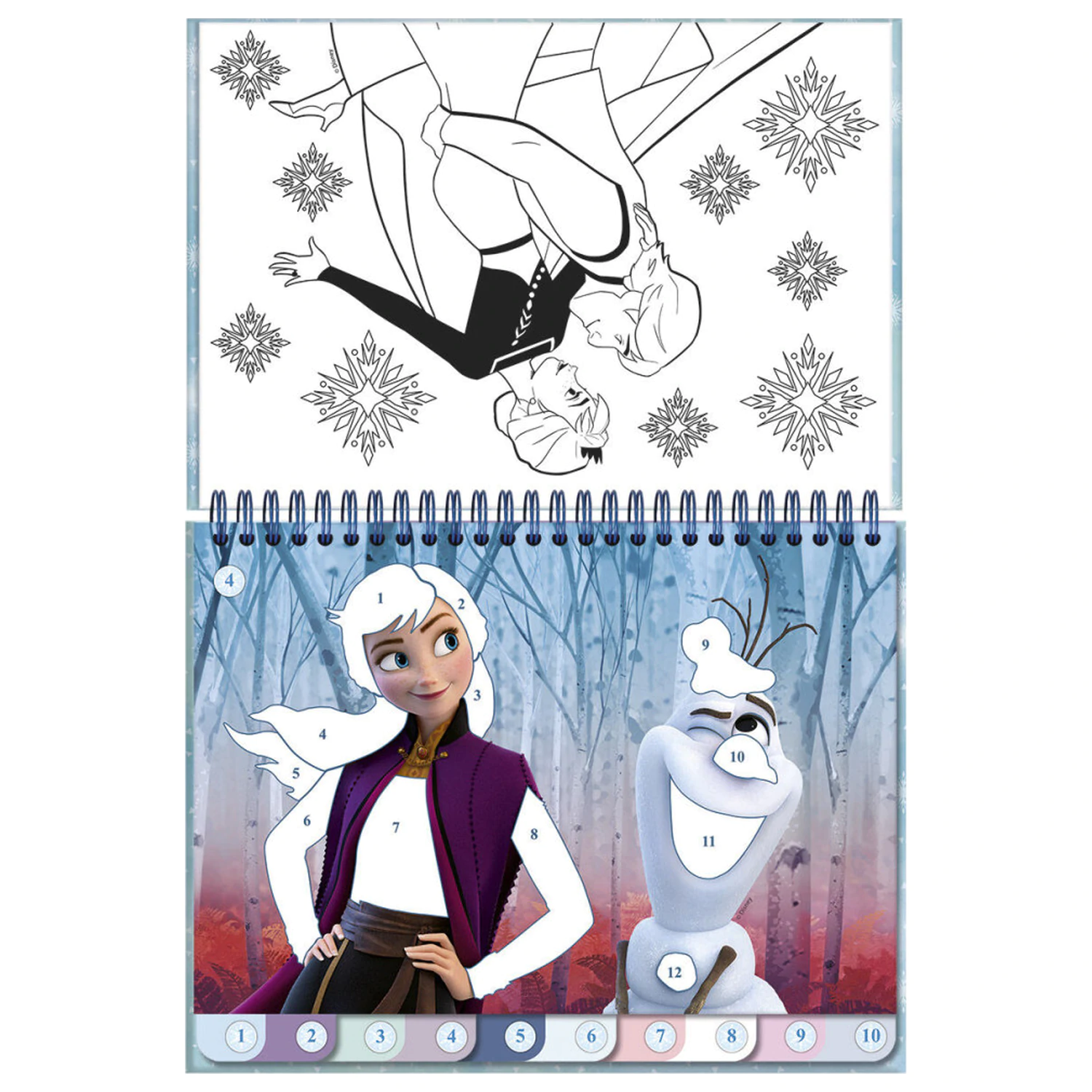 Disney Frozen Destiny Puzzle Sticker and Coloring Set product photo