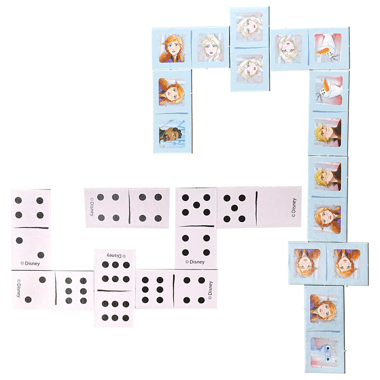 Disney Frozen domino game product photo