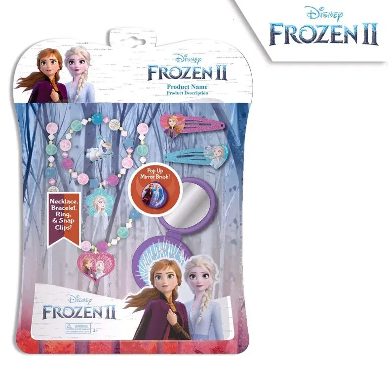 Disney Frozen jewelry and hair set of 6 pieces product photo