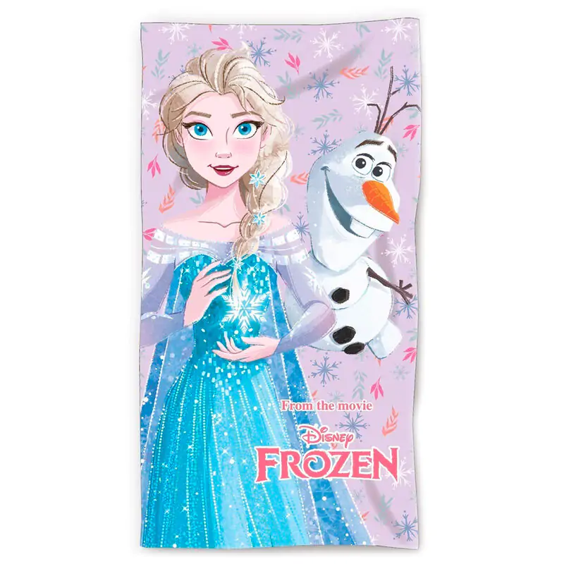 Disney Frozen Elsa & Olaf cotton beach towel product photo