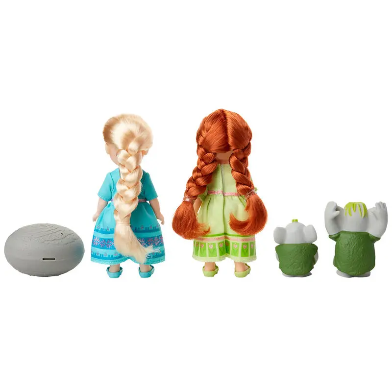 Disney Frozen Elsa + Anna + Trolls doll 15cm product photo