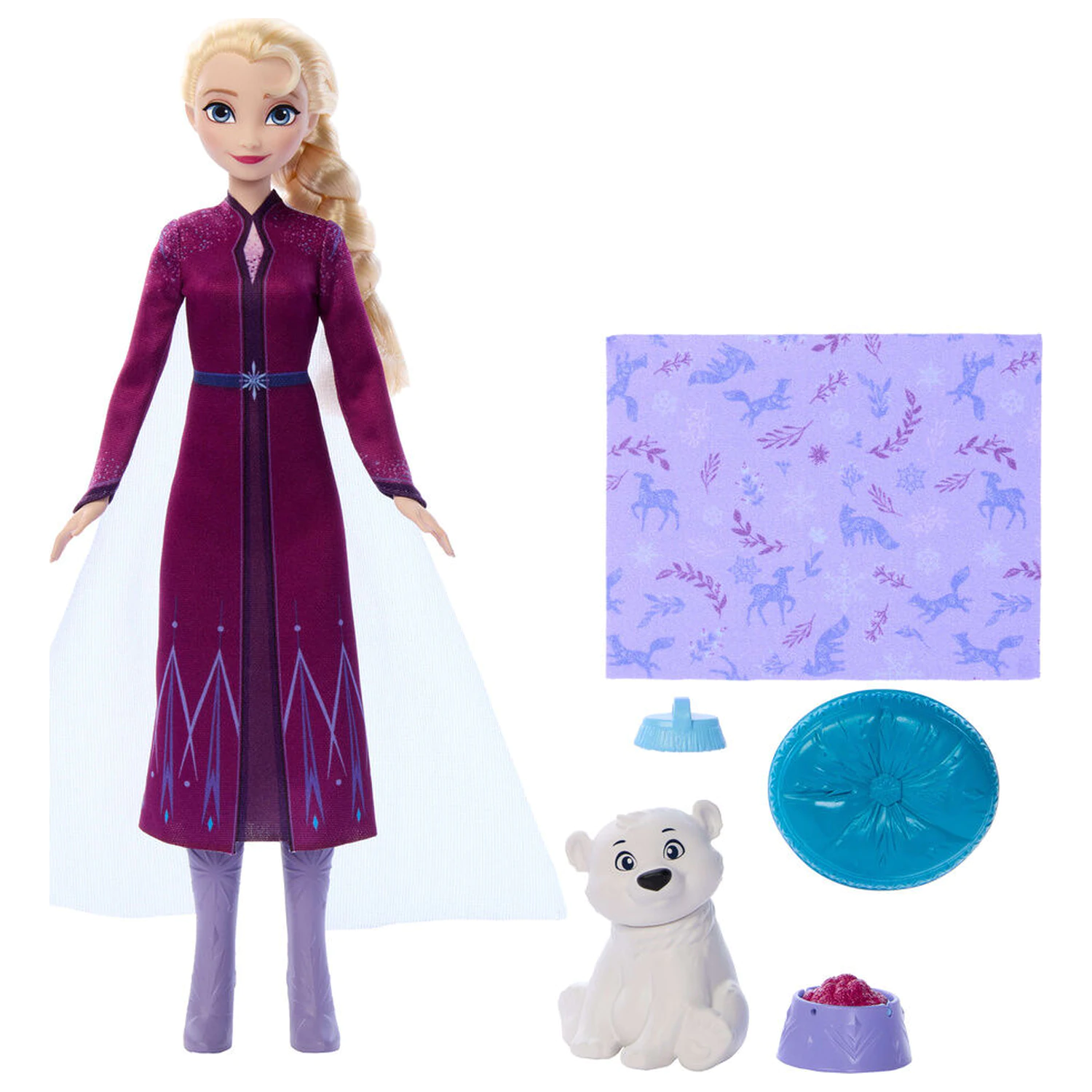Disney Frozen Elsa & Bear doll product photo