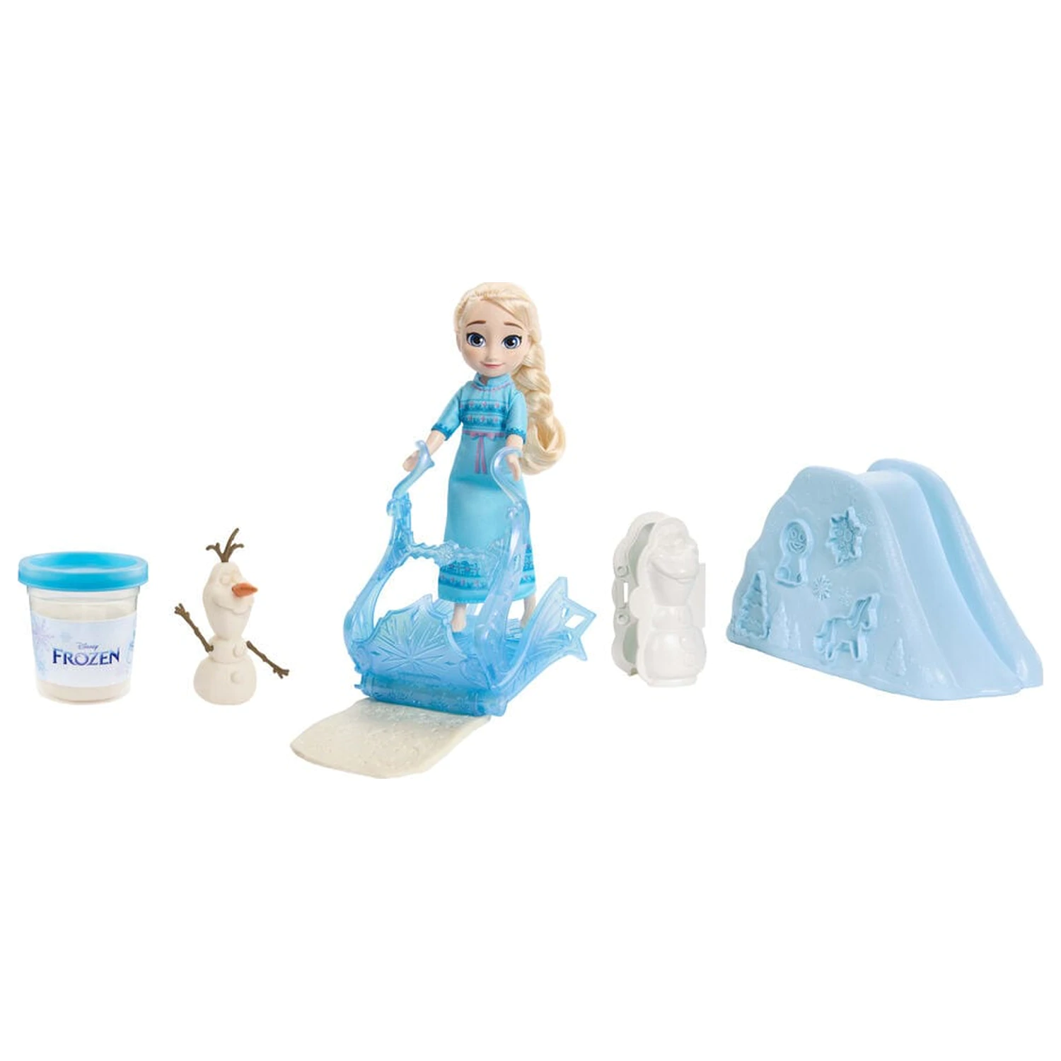 Disney Frozen Elsa and Olaf blister doll product photo