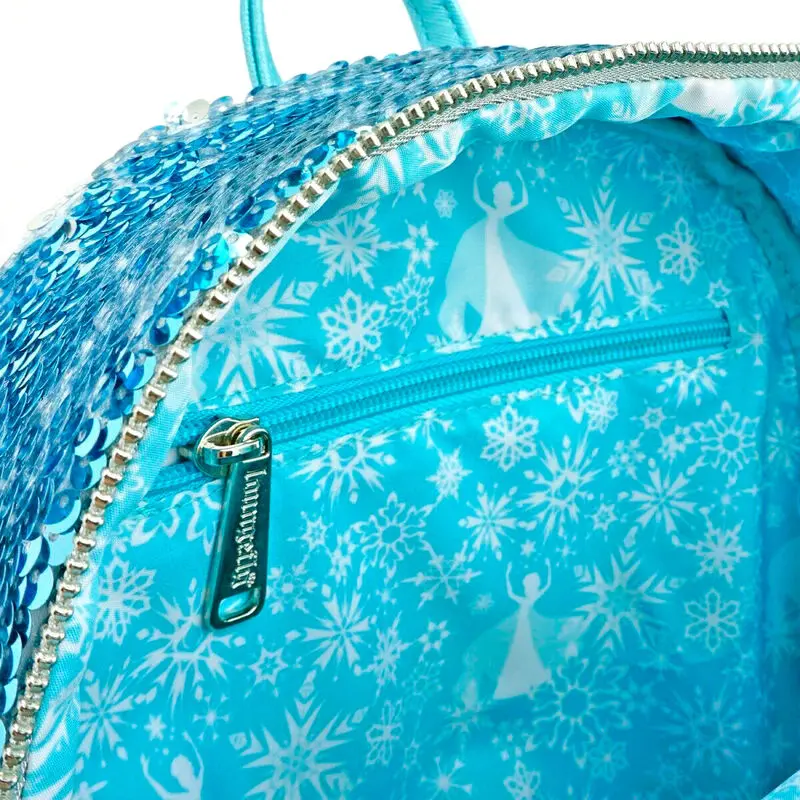 Loungefly Disney Frozen Elsa reversible sequin backpack 25cm product photo